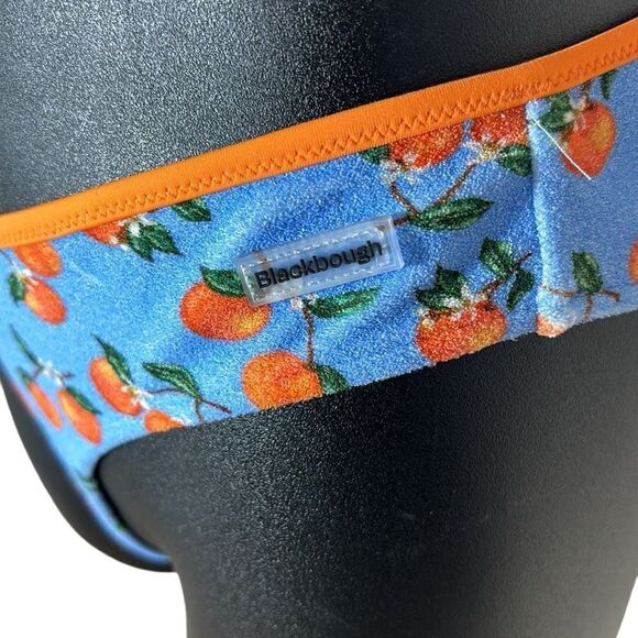 Blackbough isabelle bikini bottoms French terry peach high cut cheeky xs - Picture 2 of 6